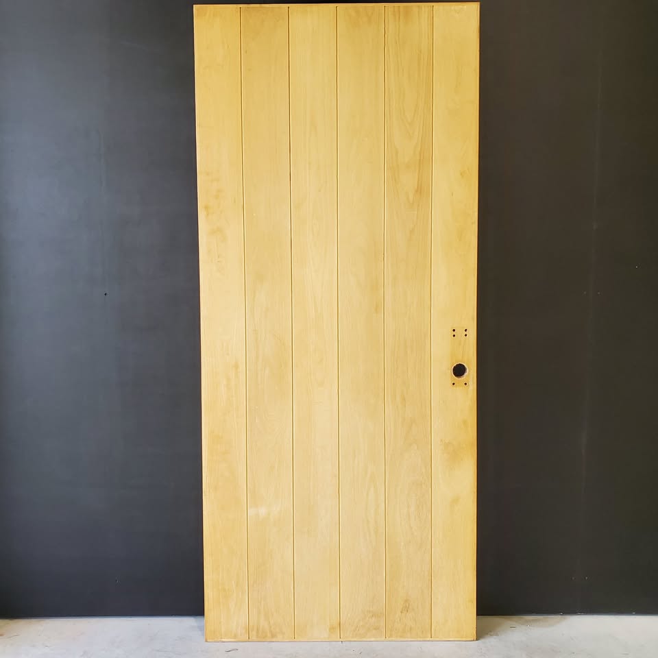 External Timber Door - 2340h x 1020w Solid Core w/ Pattern (ELEMWS A2) *Factory Second* 30470