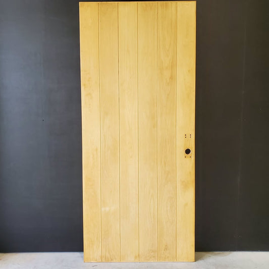 External Timber Door - 2340h x 1020w Solid Core w/ Pattern (ELEMWS A2) *Factory Second* 30470