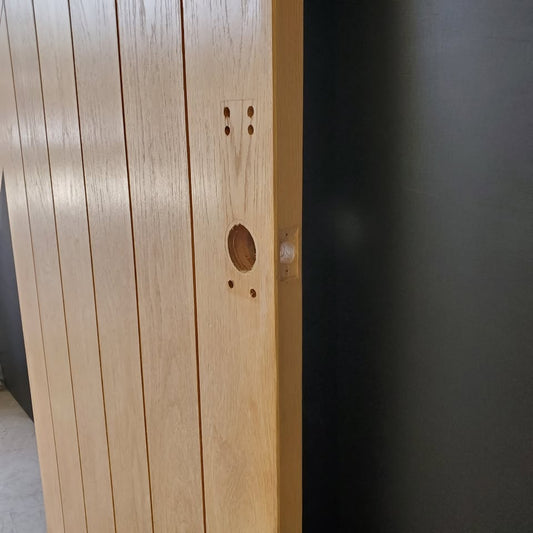 External Timber Door - 2340h x 1020w Solid Core w/ Pattern (ELEMWS A2) *Factory Second* 30470