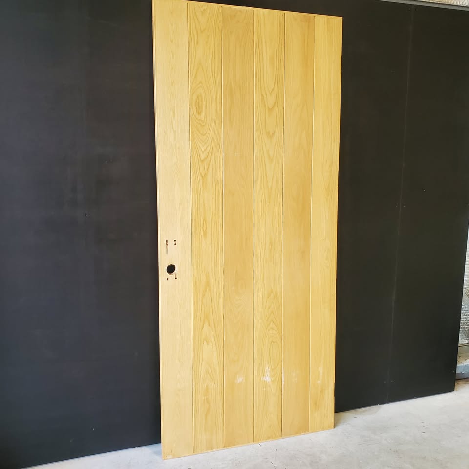 External Timber Door - 2340h x 1020w Solid Core w/ Pattern (ELEMWS A2) *Factory Second* 30470