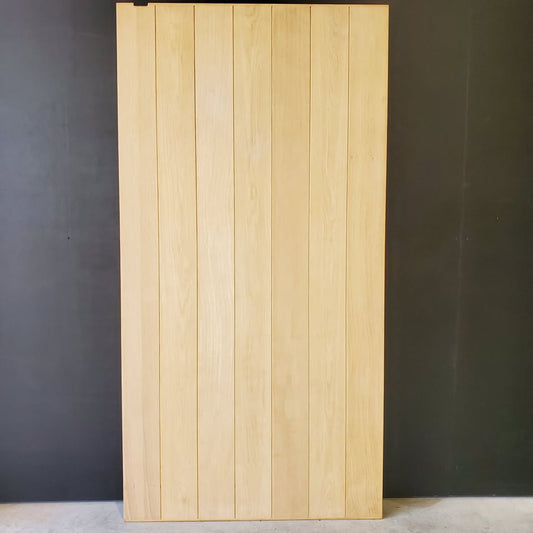 External Timber Door - 2340h x 1200w Solid Core w/ Pattern (ELEMWS A2) *Factory Second* 30476