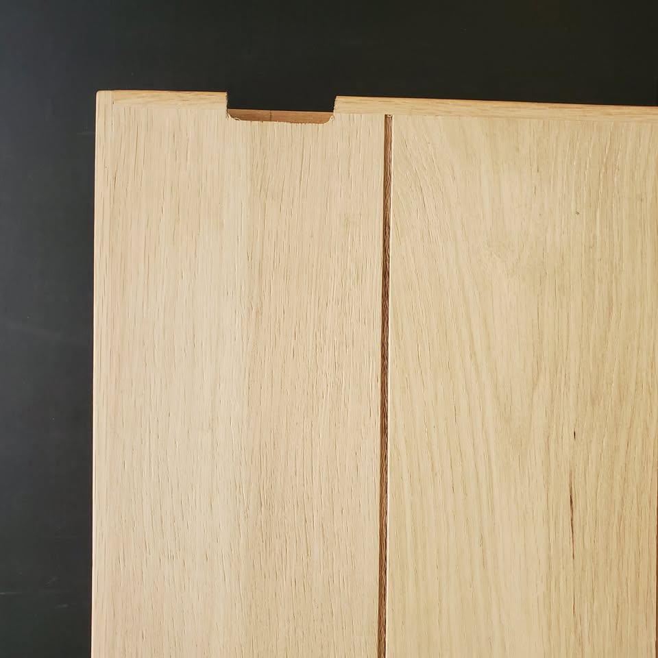 External Timber Door - 2340h x 1200w Solid Core w/ Pattern (ELEMWS A2) *Factory Second* 30476