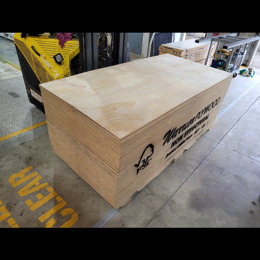 Plywood - 2400 x 1200 x 7mm CD Grade Non-Structural Ply *NEW* 40002