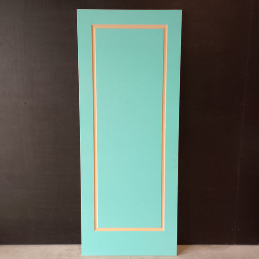 External Timber Door - 2040h x 820w Semi-Solid Core w/ Pattern Both Sides (PURB 1) *Factory 2nd* 30497