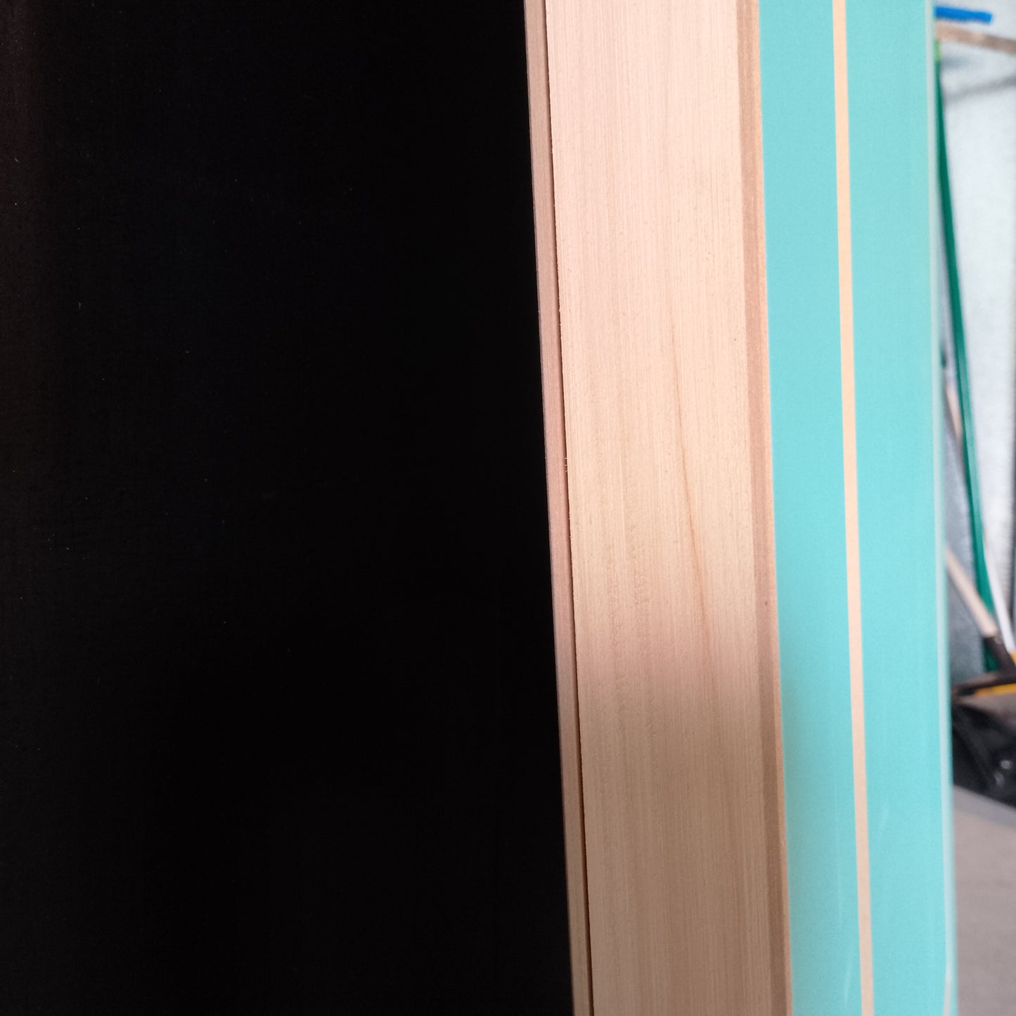 External Timber Door - 2040h x 820w Semi-Solid Core w/ Pattern Both Sides (PURB 1) *Factory 2nd* 30497