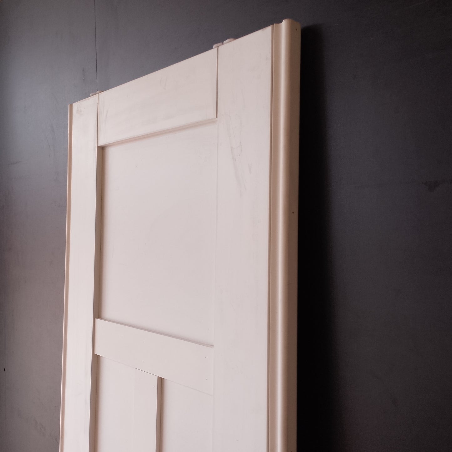 Sliding Wardrobe Door - 2040h x 620w Semi-Solid Core w/ 3 x Infill Panels (HAM5) *Factory 2nd* 30501