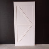 Internal Barn Door - 2150h x 1000w Semi-Solid Core w/ Infill Pattern  (FBDU4) *Factory 2nd* 30506