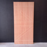 Internal Barn Door Door - 2150h x 1000w Hollow Core w/Routered Pattern  (FBDS4) *Factory 2nd* 30507