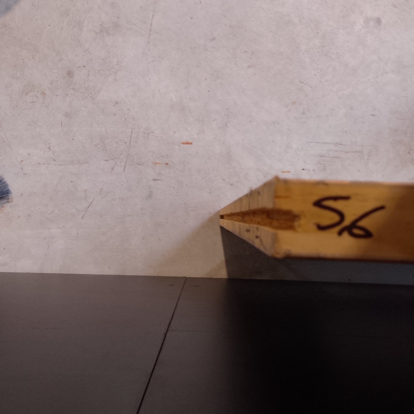 External Timber Door - 2028h x 917w Blockboard Core w/ 1 X Clear Glass  *Factory Second* 30510