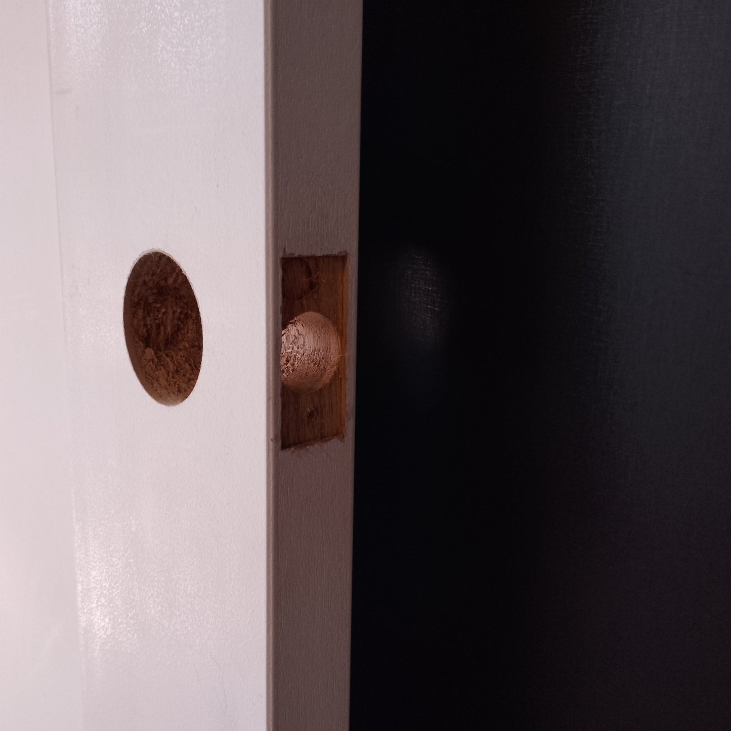 Internal Timber Door - 2340h x 870w Semi-Solid Core w/ Infill Panel  (PMOD1) *Factory 2nd* 304525