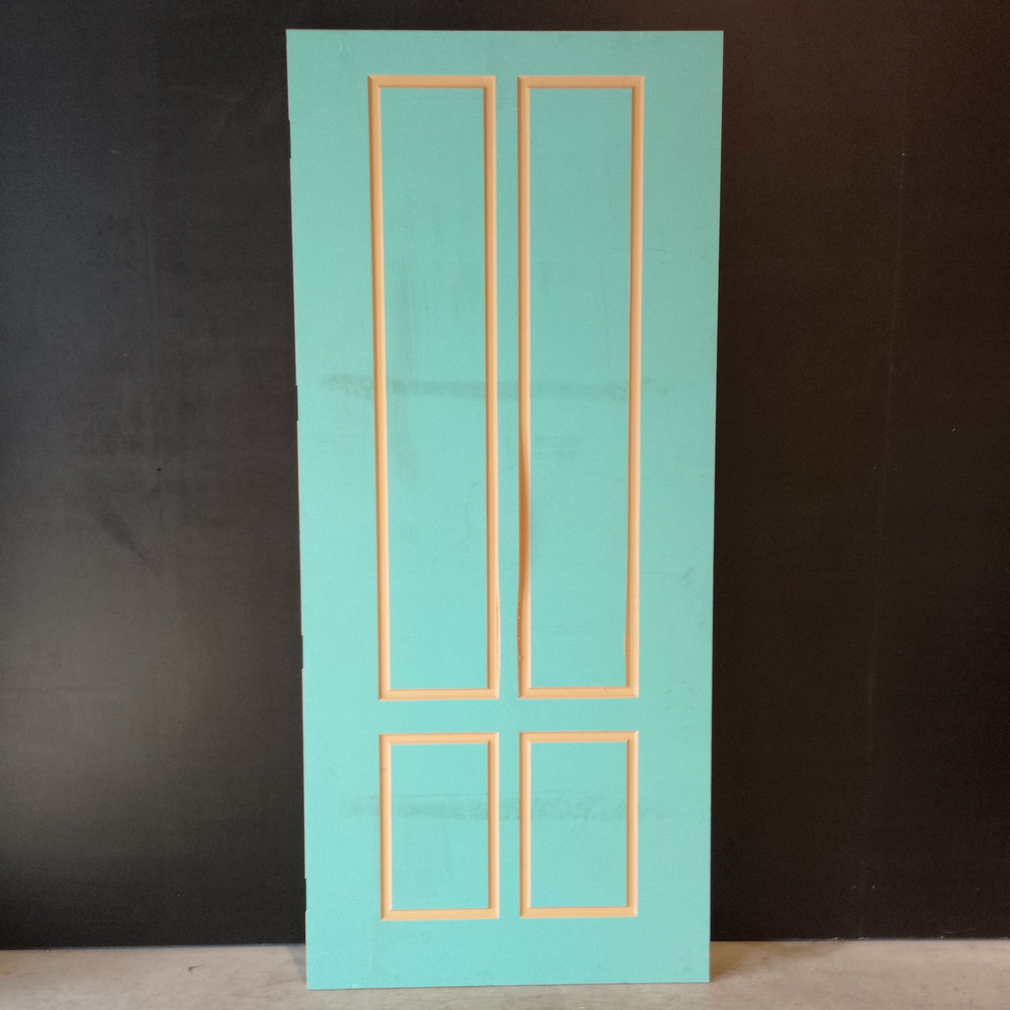 External Timber Door - 2340h x 1020w Solid Core w/ Routered Pattern  (XVP11) *Factory Second* 30529