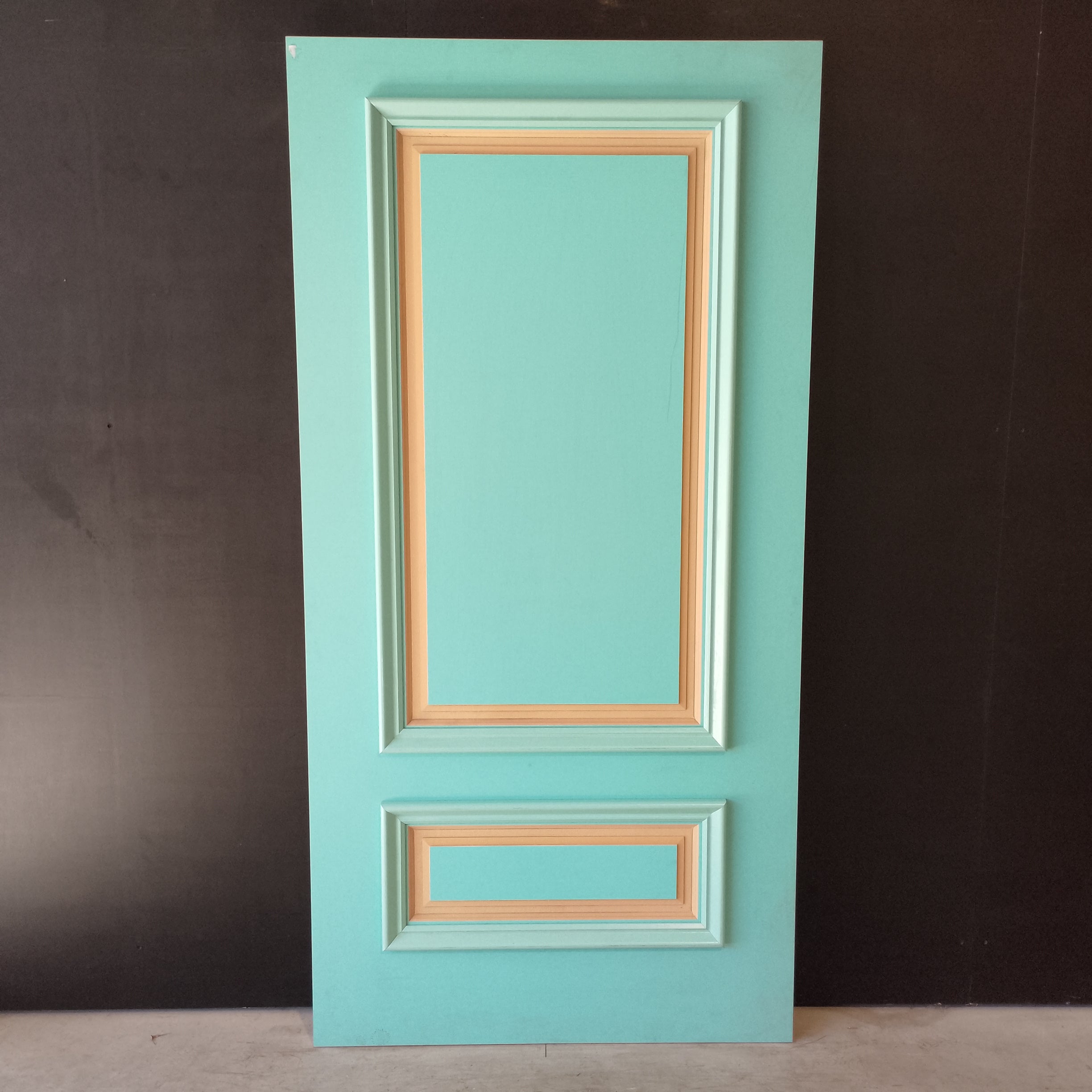 2040 x 1018 x 40 Semi-solid core internal timber door w/ routered ...