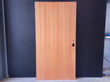 External Timber Door - 2340h x 1200w Solid Core w/ Routered Pattern  (XLR500) *Factory 2nd* 30532