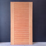 External Timber Door - 2340h x 1200w Solid Core w/ Pattern  (AWOWS19H) *Factory 2nd* 30537