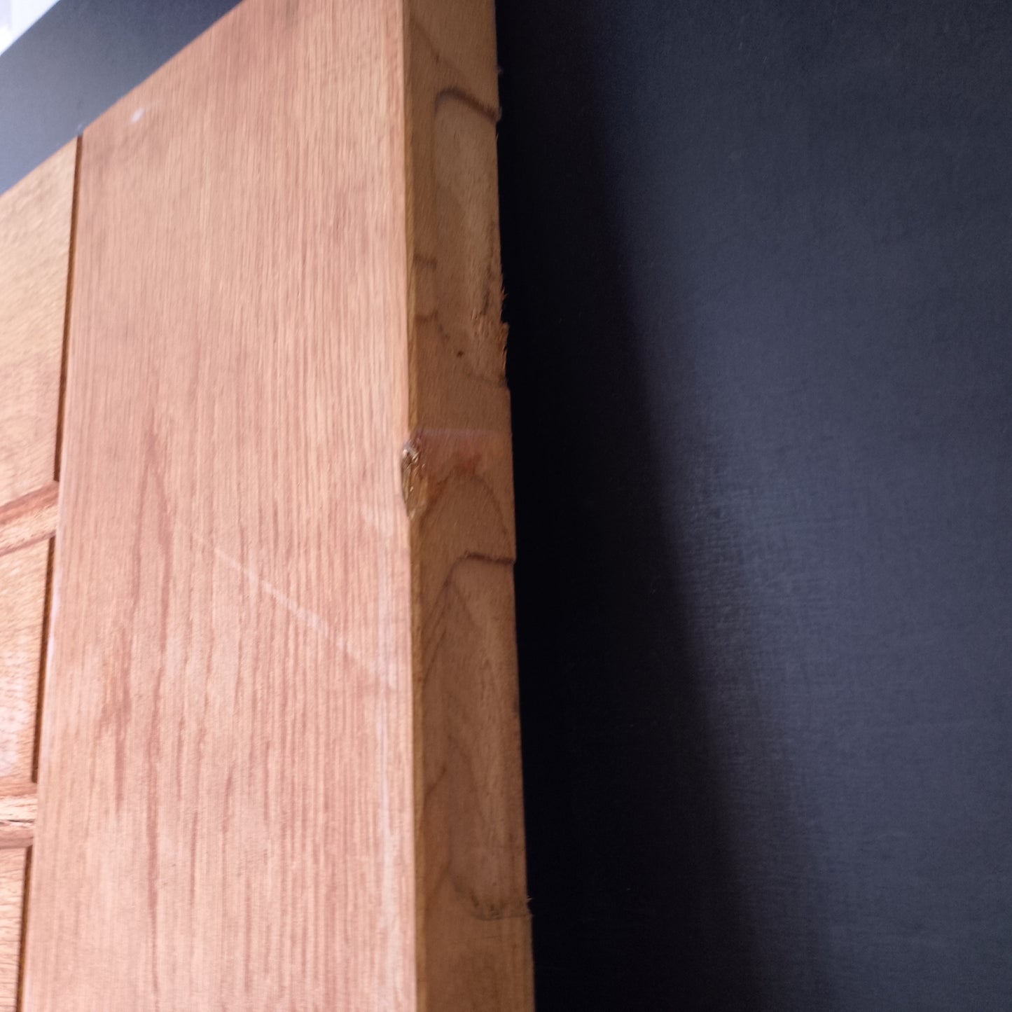 External Timber Door - 2340h x 1200w Solid Core w/ Pattern  (AWOWS19H) *Factory 2nd* 30537