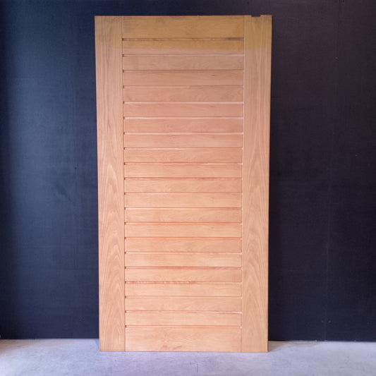 External Timber Door - 2340h x 1200w Solid Core w/ Pattern  (AWOWS19H) *Factory 2nd* 30538