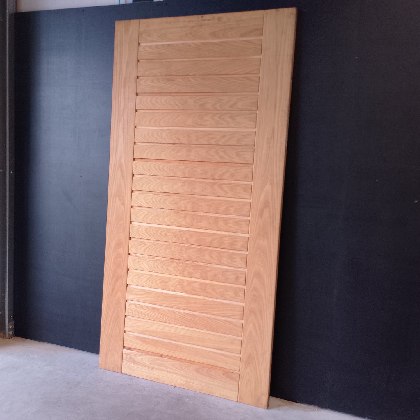External Timber Door - 2340h x 1200w Solid Core w/ Pattern  (AWOWS19H) *Factory 2nd* 30538