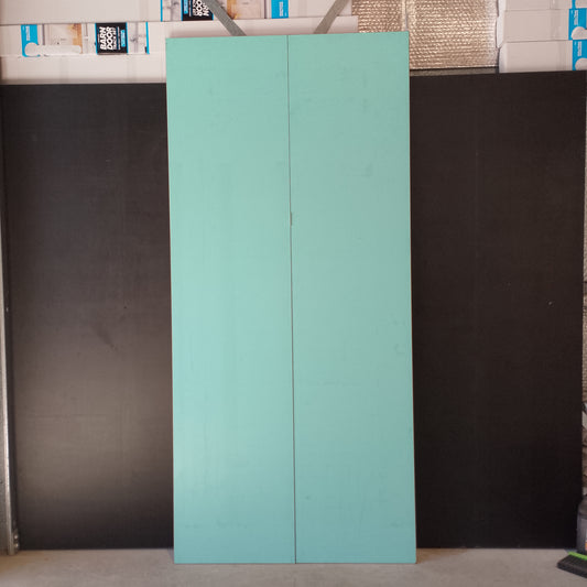 External Timber French Door - 2670h x 620w Solid Core Plain Rebated Pair *Factory 2nd* 30539