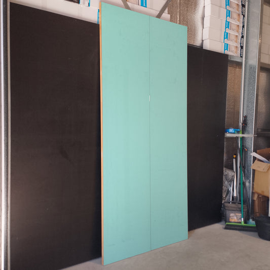External Timber French Door - 2670h x 620w Solid Core Plain Rebated Pair *Factory 2nd* 30539