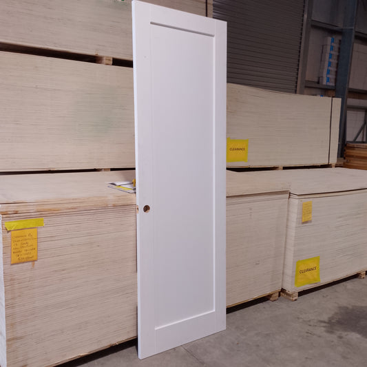 Internal Timber Door - 2340h x 770w Semi-Solid w/ Infil Panel  (PMOD1) *Factory Second* 30547