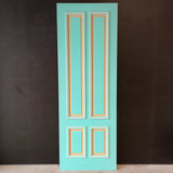 External Timber Door - 2040h x 820w Solid Core w/ Pattern Both Sides and Raised Mouldings on one side  (XVP11) *Factory 2nd* 30563