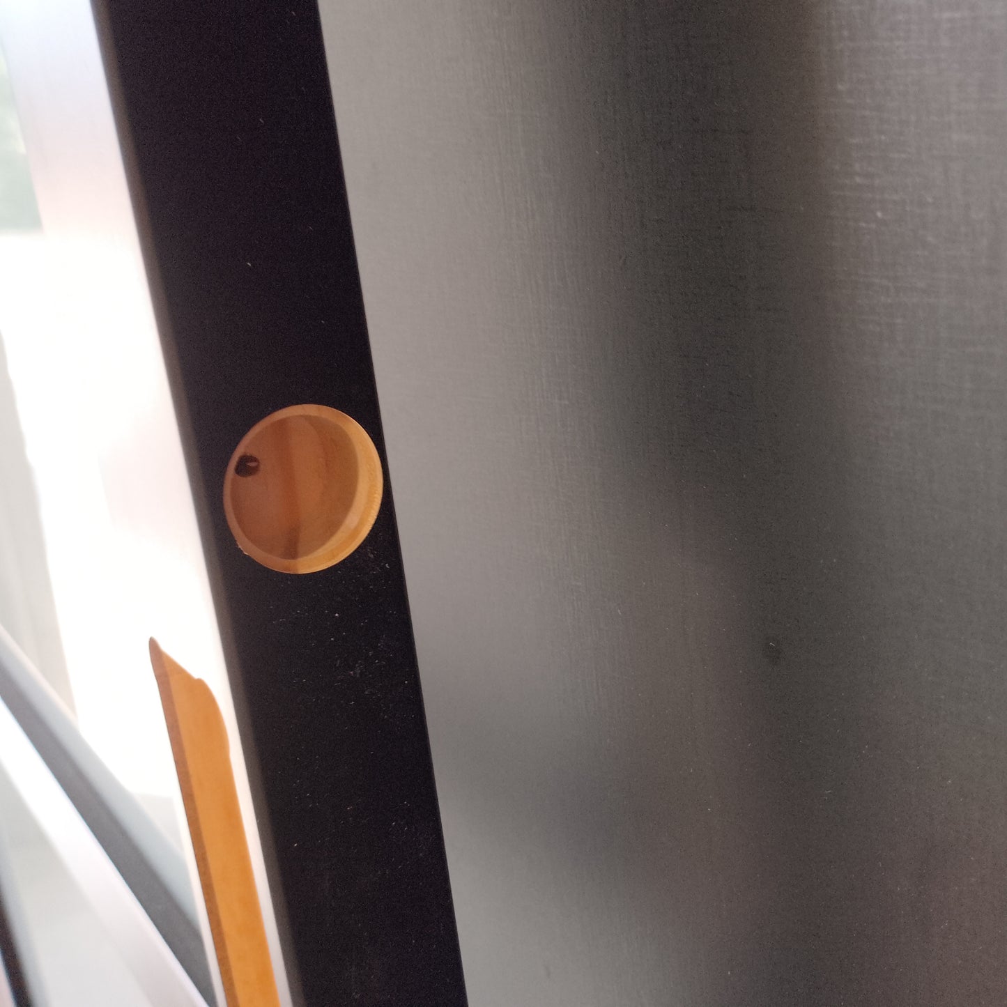 Internal Timber Door - 2340h x 720w Solid Core w/ 5 x Obscure Glass (PMOD5GT) *Factory 2nd* 30567