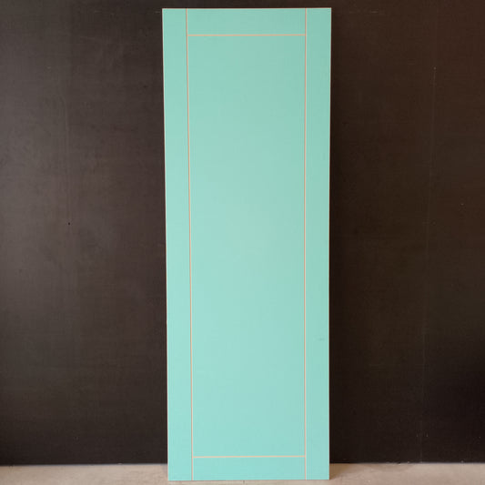 External Timber Door - 2340h x 812-820w Solid Core w/ Pattern  (HAG6) *Factory Second* 30570