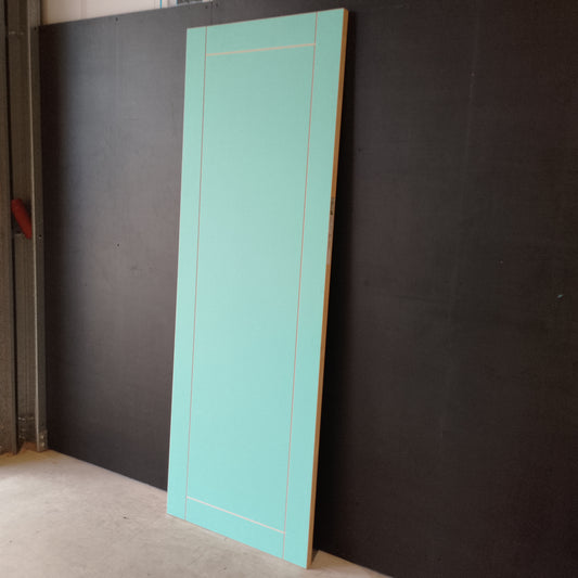 External Timber Door - 2340h x 812-820w Solid Core w/ Pattern  (HAG6) *Factory Second* 30570