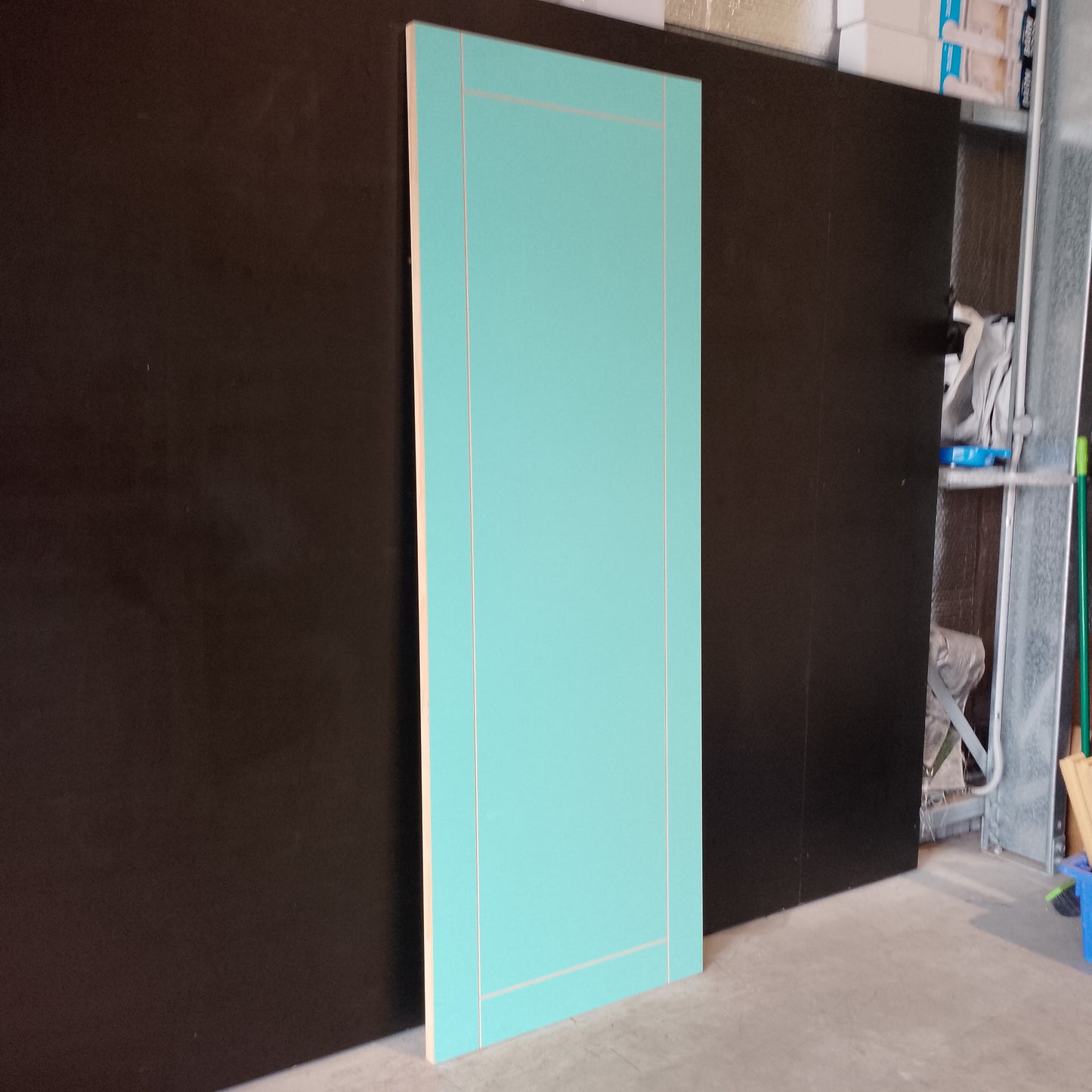External Timber Door - 2340h x 812-820w Solid Core w/ Pattern  (HAG6) *Factory Second* 30570