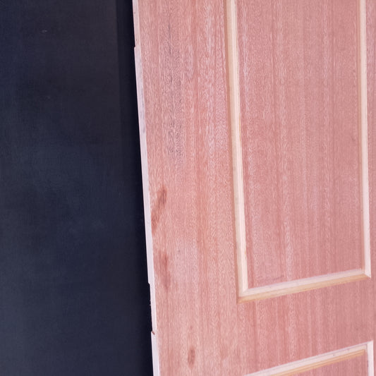 External Timber Door - 2040h x 1200w Solid Core w/ Pattern One Side (XS2) *Factory Second* 30573