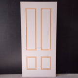 Internal Barn Door - 2150h x 1000w Solid Core w/ Pattern (HMC4) *Factory 2nd* 30583