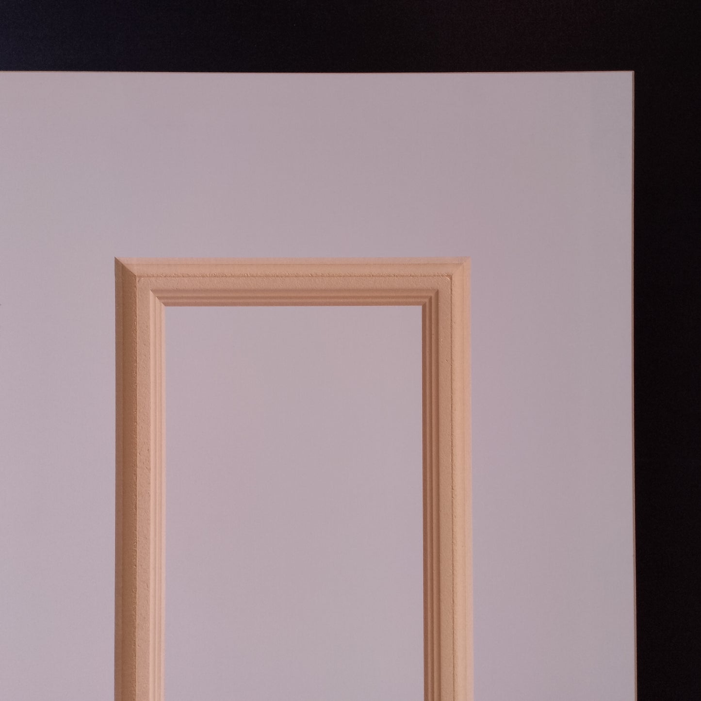 Internal Barn Door - 2150h x 1000w Solid Core w/ Pattern (HMC4) *Factory 2nd* 30583