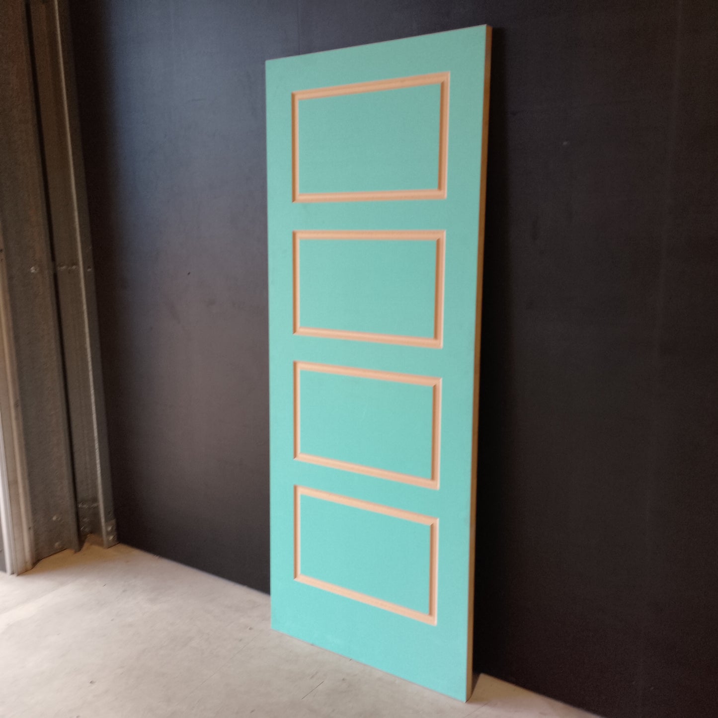 External Timber Door - 2040h x 820w Semi-Solid Core w/ Pattern  (XV20) *Factory 2nd* 30585