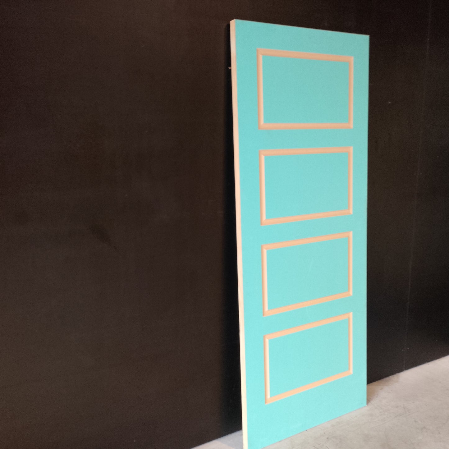 External Timber Door - 2040h x 820w Semi-Solid Core w/ Pattern  (XV20) *Factory 2nd* 30585