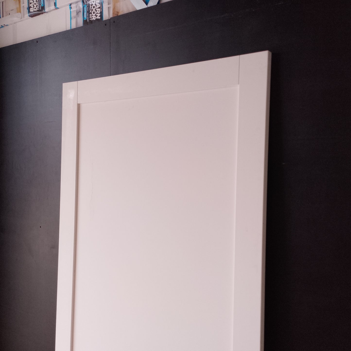 Internal Barn Door - 2150h x 1200w Semi-Solid Core w/ Infill Panel *Factory 2nd* 30587