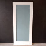 Internal Timber Door - 2040h x 920w Semi-Solid Core w/ 1 X Obscure Glass  (PMOD1GT) *Factory 2nd* 30588