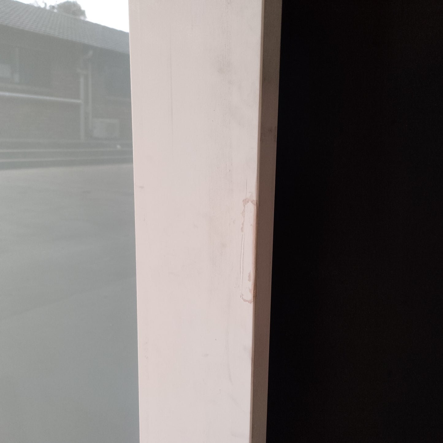Internal Timber Door - 2040h x 920w Semi-Solid Core w/ 1 X Obscure Glass  (PMOD1GT) *Factory 2nd* 30588