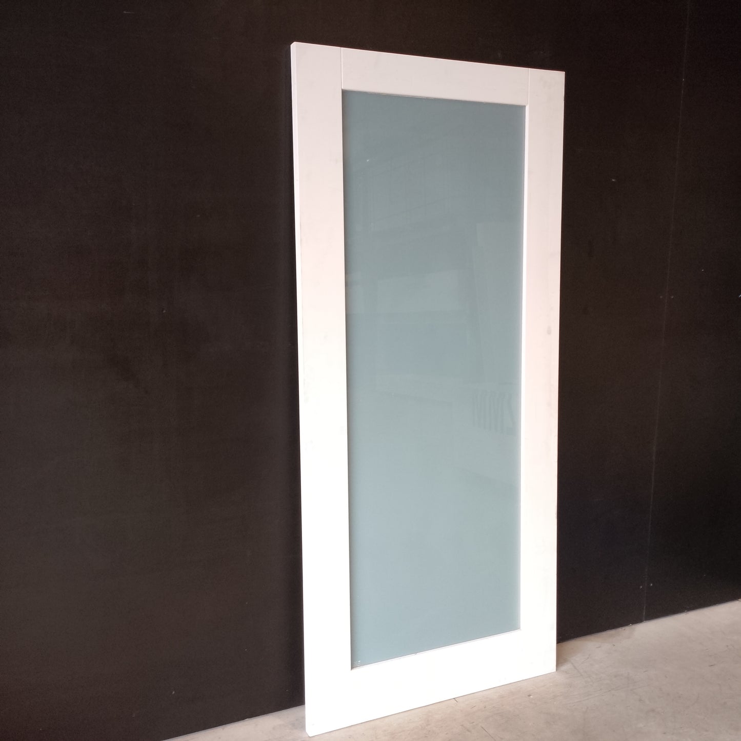Internal Timber Door - 2040h x 920w Semi-Solid Core w/ 1 X Obscure Glass  (PMOD1GT) *Factory 2nd* 30588