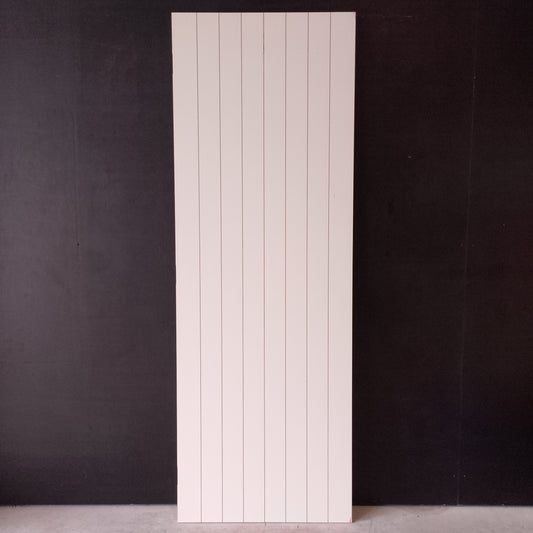 Internal Timber Door - 2340h x 820w Semi-Soid Core w/ Pattern  (DECO4S) *Factory 2nd* 30590
