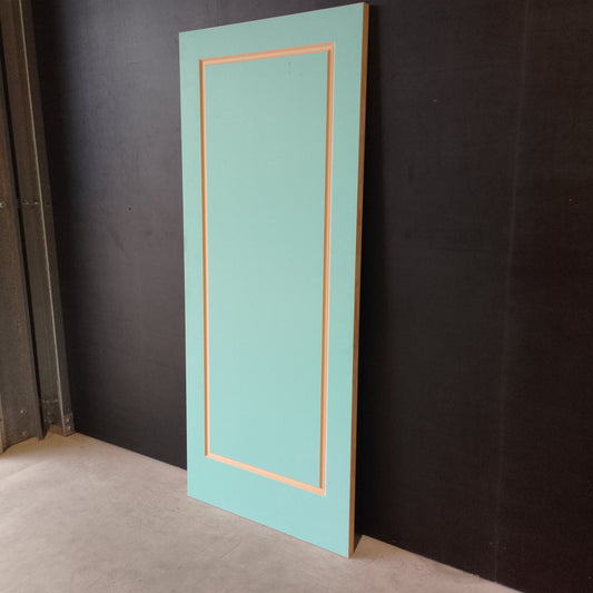 External Timber Door - 2040h x 870w Semi-Solid Core w/ Pattern  (PURB1) *Factory 2nd* 30608