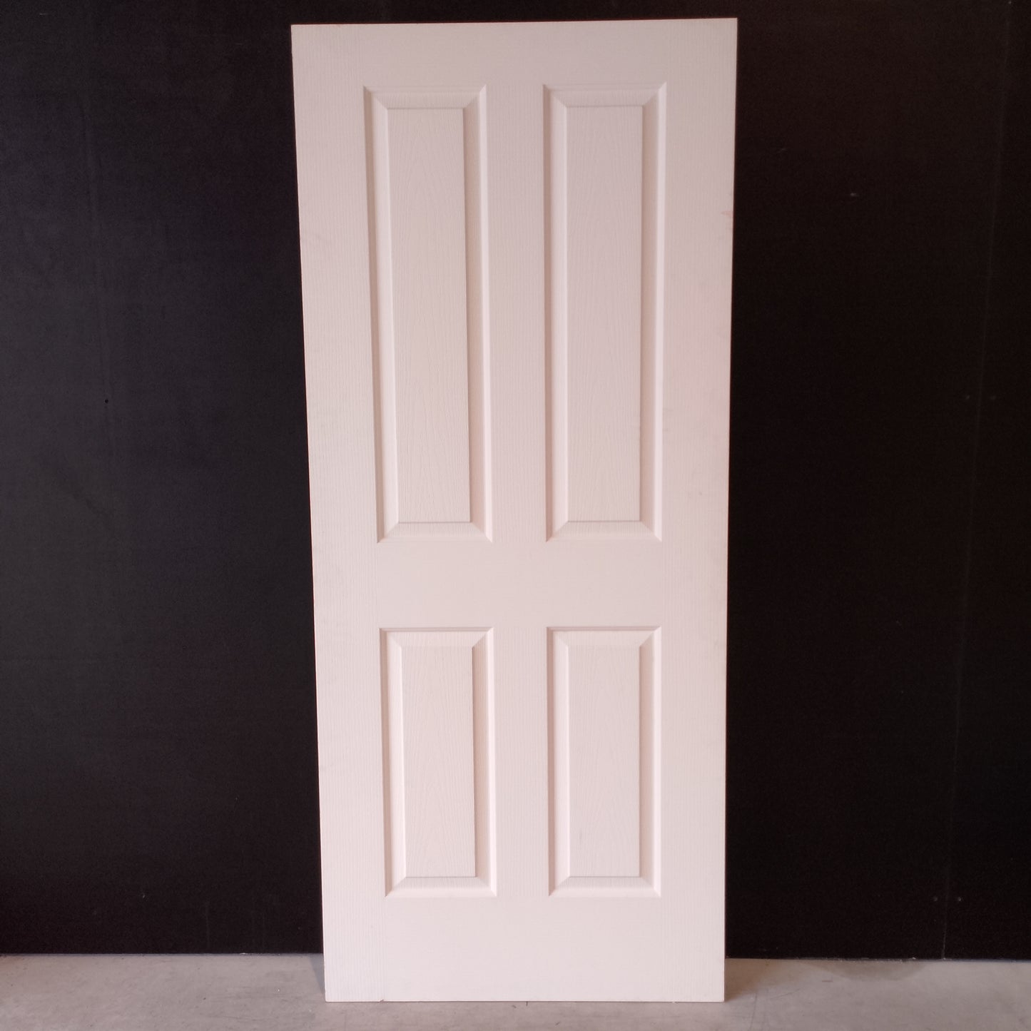 Internal Timber Door - 2040h x 870w Hollow Core w/ Pattern  (OAK) *Factory 2nd* 30612