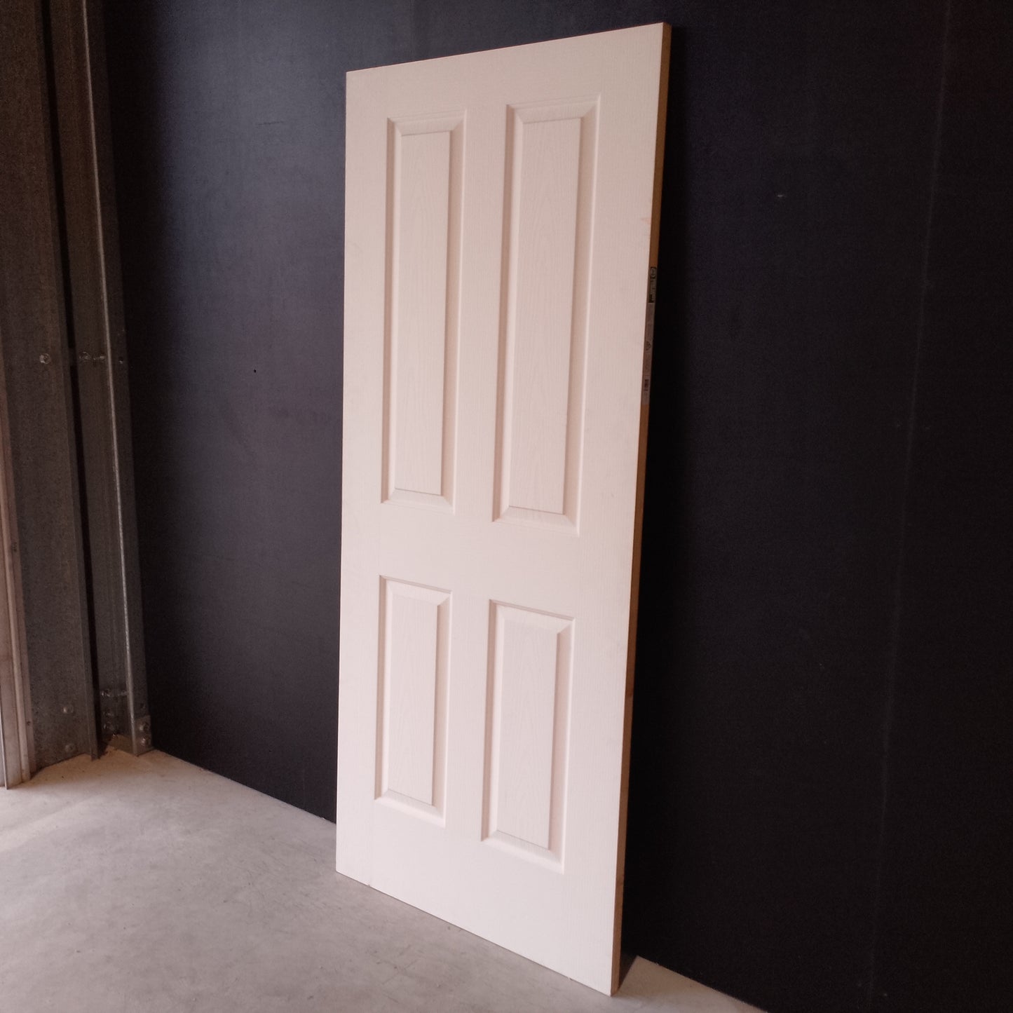 Internal Timber Door - 2040h x 870w Hollow Core w/ Pattern  (OAK) *Factory 2nd* 30612