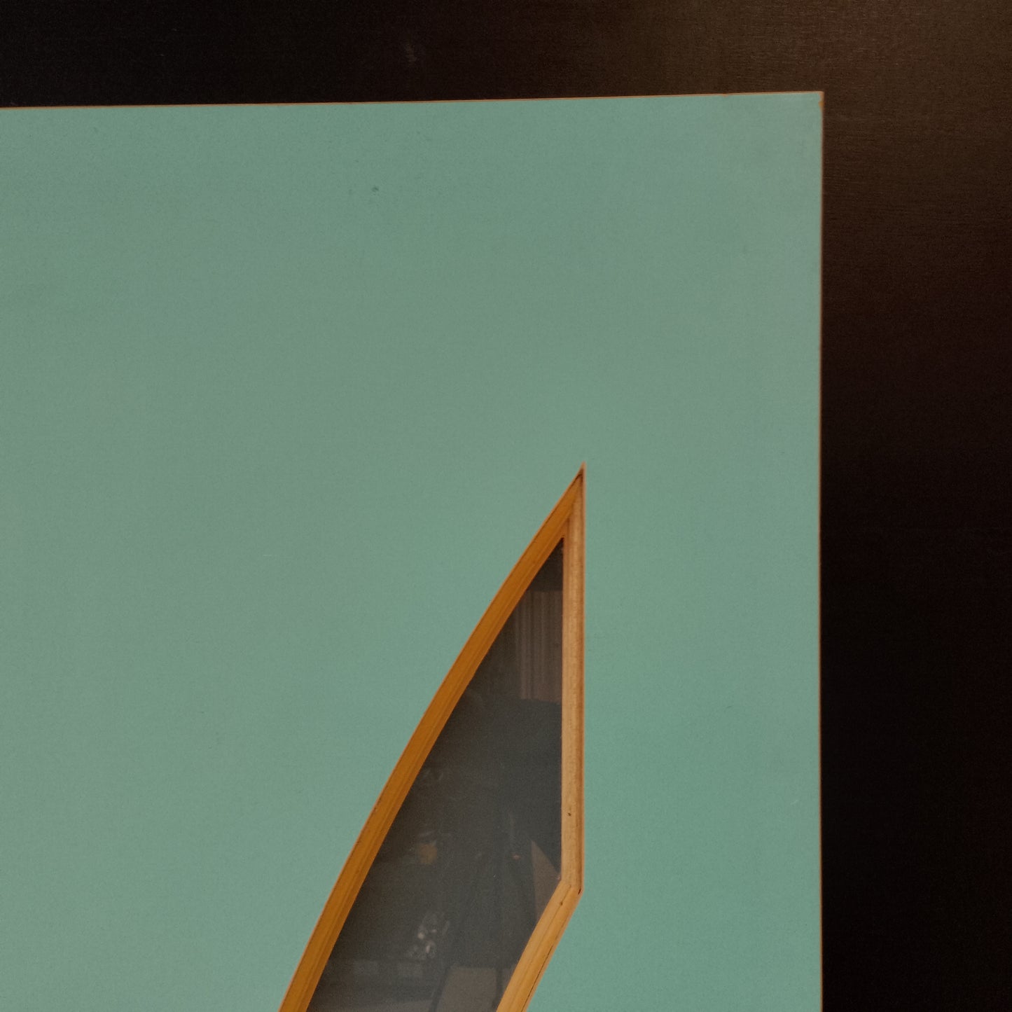 External Timber Door - 2040h x 870w Solid Core w/ 1 X Curved Obscure Glass  (XN6) *Factory 2nd* 30614
