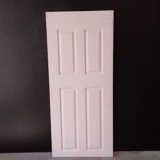 Internal Timber Door - 1995h x 870w Hollow Core w/ Pattern  (OAK) *Factory 2nd* 30616