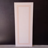 Internal Timber Door - 2040h x 820w Hollow Core w/ Pattern  (HA5) *Factory 2nd* 30617