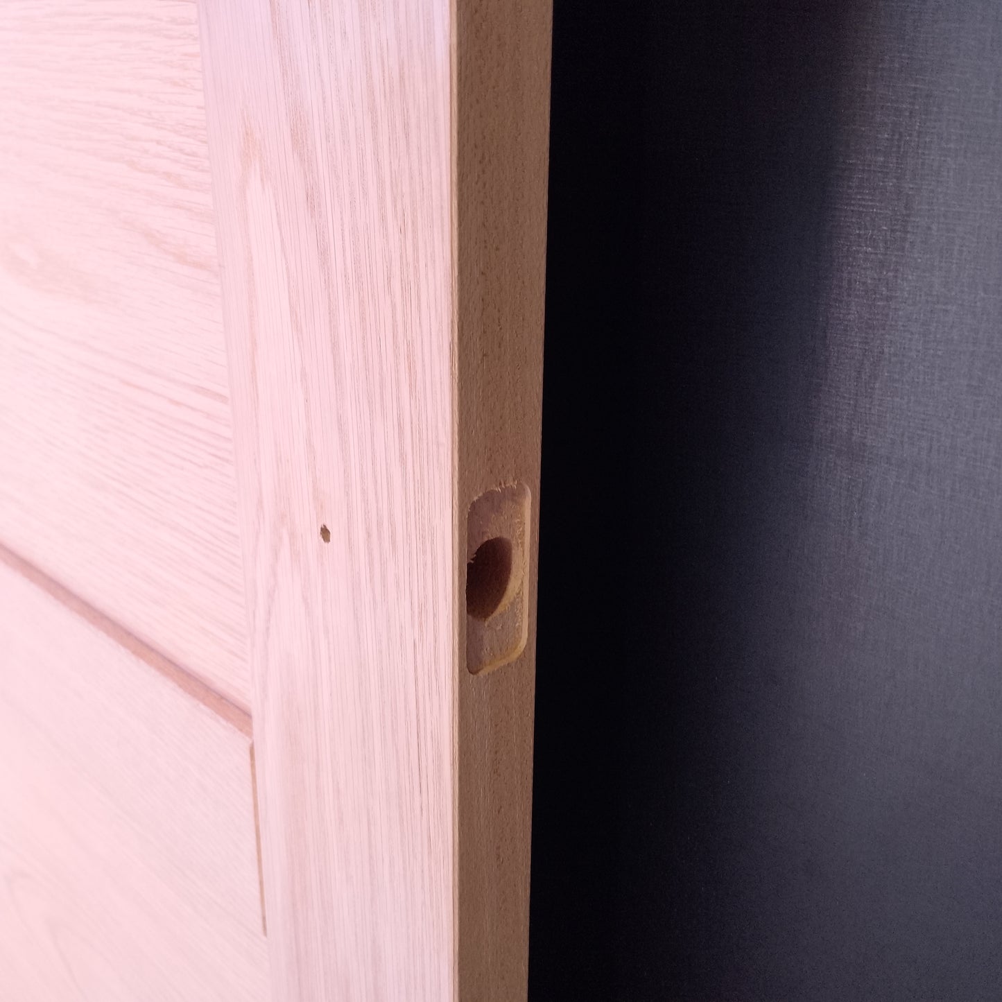 Internal Timber Door - 2340h x 820w Semi-Solid Core w/ Infill Panel (AMOD1) *Factory 2nd* 30626