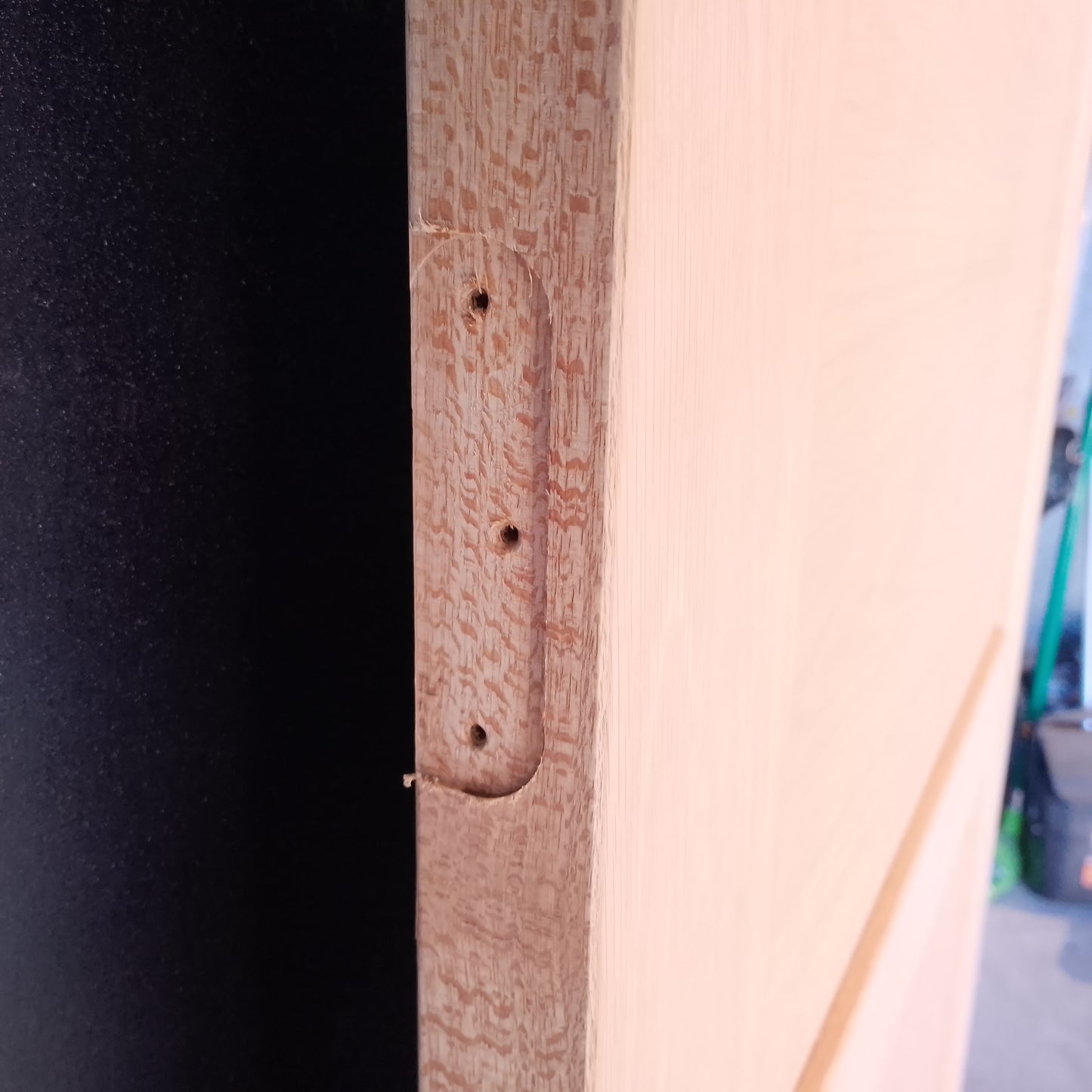 Internal Timber Door - 2340h x 820w Semi-Solid Core w/ Infill Panel (AMOD1) *Factory 2nd* 30626