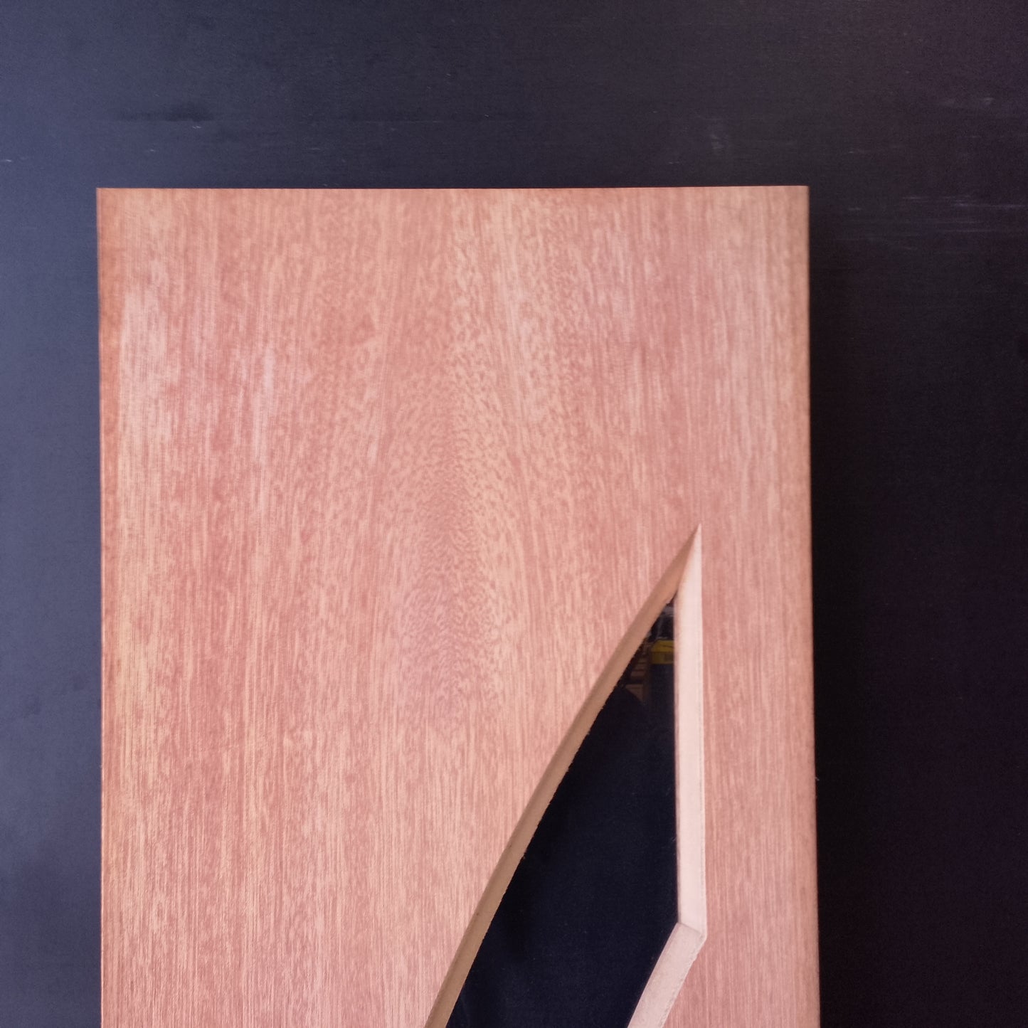 External Timber Sidelite - 2040h x 400w Solid Core w/ 1 X Clear Glass  (XN12) *Factory 2nd* 30628