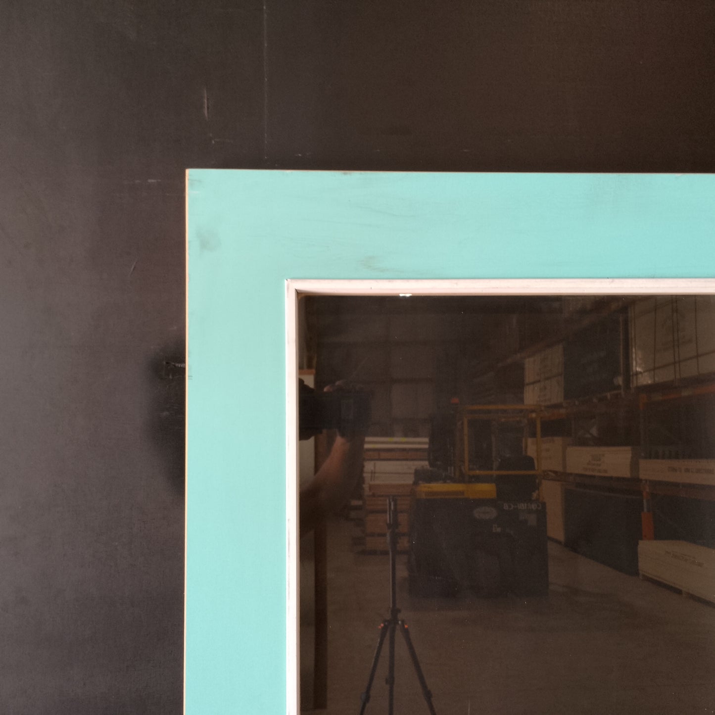 External Timber Door - 2040h x 720w Hollow Core w/ 1 X Clear Glass  (XF3) *Factory 2nd* 30633