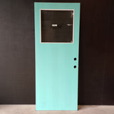 External Timber Door - 2040h x 820w Hollow Core w/ 1 x Clear Glass (XF1) *Factory 2nd* 30638